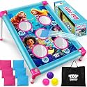 TOY Life Bean Bag Toss Game, Carnival Party Games, Cornhole Set for Kids Outdoor Games, Outside Toys for Kids Ages 4-8, Yard Outdoor Toys for Toddlers 3-5, Gifts for 3 4 5 6 7 Year Old Girls &amp; Boys