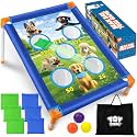 TOY Life Bean Bag Toss Game, Carnival Party Games, Cornhole Set for Kids Outdoor Games, Outside Toys for Kids Ages 4-8, Yard Outdoor Toys for Toddlers 3-5, Gifts for 3 4 5 6 7 Year Old Girls &amp; Boys