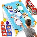 TOY Life Bean Bag Toss Game, Carnival Party Games, Cornhole Set for Kids Outdoor Games, Outside Toys for Kids Ages 4-8, Yard Outdoor Toys for Toddlers 3-5, Gifts for 3 4 5 6 7 Year Old Girls &amp; Boys