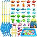 TOY Life Magnetic Fishing Game for Kids, Bathtub and Pool Toy, Ages 3-5