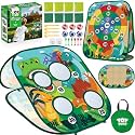 TOY Life Toddler Outdoor Toys for Kids Ages 4-8, Bean Bag Toss, Outside Yard Games for Kids Cornhole, Indoor Lawn Backyard Games Birthday Family Party Toddler Game, Gift for Boys 3 4 5 6 7