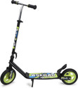 TOY MART Heavy Metal Kids Scooter 2 Wheels Wokman Kick Scooters with Adjustable Height Kids Scooter (Green Black)