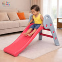 Toy Plus Freestanding Foldable Slides for Kids, (24 Months+) Grey & Red