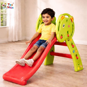 toy plus kids elephant slide indoor outdoor plastic slide for toddlers