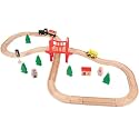 Pretend Play Set Toys for Kids – 39-Piece Train Track Set with Over Bridge Track | Interactive Kids Rail Toys | Enhances Imaginative Play &amp; Creativity | Perfect for Young Engineers