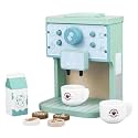 Kids Coffee Maker Kitchen Toy Playset – Interactive Wooden Espresso Machine for Pretend Play | Role-Playing Food Toys with Realistic Features | Perfect for Imaginative Kitchen Fun