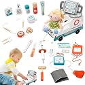 Ambulance Medical Play Set for Kids | Complete Toy Ambulance with Dolls, Medical Equipment | Interactive Doctor Role Play Toy for Imaginative Play and Learning | Ages 3+