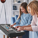 Toyastra 430 37-Key Kids Piano Keyboard with Mic – Portable Music Toy for Ages 2–8 Analog Digital Piano