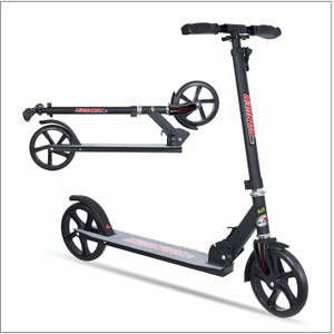 toyden ranger kick scooter for kids super smooth ride up to 50kg adjustable height red