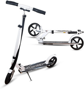 toyden ranger kick scooter for kids super smooth ride up to 50kg adjustable height white