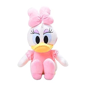 toyhub soft stuffed spongy daisy duck for kids size - 25cm - multicolor