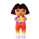 ToyHub Soft Stuffed Spongy Dora Plush Soft Toys Doll for Girls Kids for Kids Size - 35cm - Multicolor
