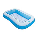 TOYLAND Inflatable Baby Bath Tub Rectangular Pool Multi Color ( 5 feet x 18 inch) Inflatable Swimming Pool