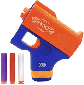 the toylane soft bullet gun with durable and safe easy to operate gun orange