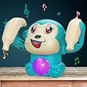 ToyMagic Dancing Crab|Crawling Crab|Electronic Moving Musical Toy|Obstacle Avoidance Sensor|Toddler Toy|Best Birthday Gift for 3+|Early Learning|Rechargeable Battery|Made in India,Multicolor