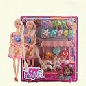 ToyMagic Candy World Playset with Doll | Fun Pretend Candy Shop &amp; Colorful Candies | Interactive Role-Play Toy for Imaginative Play | Birthday Gift for Kids Age 3+ | Sweet Adventures Await!