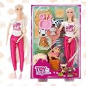 ToyMagic Candy World Playset with Doll | Fun Pretend Candy Shop & Colorful Candies | Interactive Role-Play Toy for Imaginative Play | Birthday Gift for Kids Age 3+ | Sweet Adventures Await!