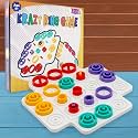ToyMagic Hopscotch Play Mat Game|Carpet Crawl Jump Mat|Baby Nursery Leaning & Educational Toy|Classroom Floor Play Area Rug Game|Non-Slip Large Mat (40" x 108")| for Kids 3+|Made in India,Multicolor