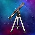 ToyMagic Telescope 300 30|Lightweight Beginner's Telescope with 30x Magnification|Easy Setup with TabletopTripod for TerrestrialObservation| Ideal for Kids&Adults Exploring Nature&Astronomy,Multicolor