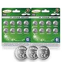 Toyohira CR2032 Lithium 3v Coin Battery Assorted cr2025 cr2016 Battery, 16 Pack (cr2032 Batteries 8PCS, CR2025 4PCS, CR2016 4PCS), Mercury-Free,Child Safety Features,Long Lasting Power