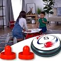 Indoor Air Hockey Game for Kids Ages 7–14 – Fast-Paced Hover Hockey Table with Strikers & Pucks, Portable Family Activity Toy for Home Entertainment, Skill‑Building Game for Children
