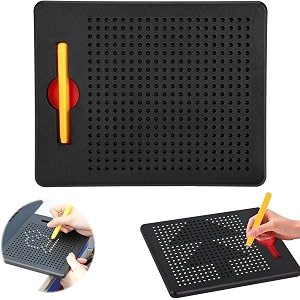 magpad magnetic drawing board  erasable doodle slate learning toy for kids amp toddler messfree learning amp travel magpad color as per stock