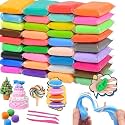AS Toys Clay for Kids | 12 Colors | 24 Pcs DIY Modelling Set.