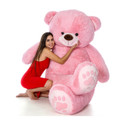 TOYS GURU 5 FEET PINK CUTE SOFT