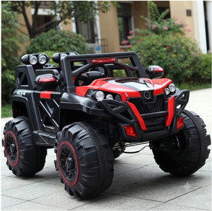 miss  chief electric jeep 4x4 jeep for kids ride on toy kids car with light  music jeep battery operated ride on