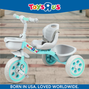 miss  chief bike for kids with 3 eva wheelsbasket for toys -durable tricycle 25kg capacity tricycle