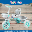 Miss & Chief Bike for Kids with 3 EVA Wheels,Basket for Toys -Durable Tricycle 25kg Capacity Tricycle