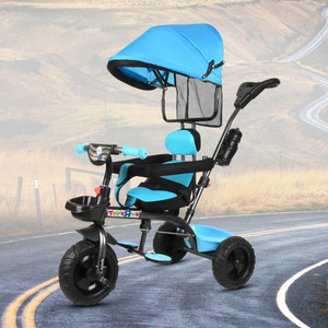 miss  chief cushion seat and safety guard rail for boysgirls  carrying capacity upto 30kgs tricycle