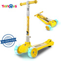 Toys R Us Avigo Velocity Multicolor LED Light 3 Wheel Scooter (Yellow)