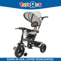 Toys R Us Avigo Victor Pro Max Tricycle with Foldable Canopy Sunroof Protection For Kids | Tricycle | Boys | Girls Age Group 2 to 5 Years Tricycle Tricycle (Black, Silver)