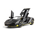 Miss & Chief 1:32 Scale Luxury Suv Metal Cast Car With Openable Door, Light & Sound For Kids