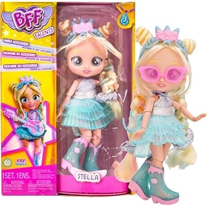 toys uncle surprises bff doll set with 9 surprises including outfit and accessories series 3 - coney