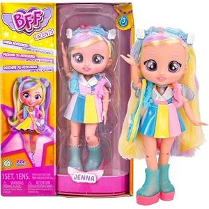 toys uncle surprises bff doll set with 9 surprises including outfit and accessories series 3 - jenna