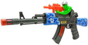 Toyshack Light Up Double Shooter Blaster Toy Gun with Thrilling Multicolor LEDs and Sound Effects, Really Cool Play Gun for Boys and Girls Diwali Gun