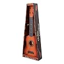 Toyshine 58cm Space Theme 4 String Guitar Easy-to-Hold Thin Frets Low String Musical Instrument Learning Educational Toy Gift for Toddlers Kids 3+, Blue