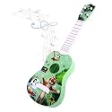 Toyshine 4-String Acoustic Guitar for Kids | 18" Beginner Learning Musical Instrument Toy Classical Style Guitar with Realistic Design Lightweight & Durable Educational Toy for Boys & Girls
