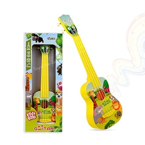 toyshine 4-string acoustic guitar for kids  1834 beginner learning musical instrument toy classical style guitar with realistic design lightweight amp durable educational toy for boys amp girls