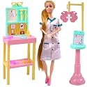 Toyshine Doctor Doll Set With Medical Equipments, Furniture &amp; Accessories Toys For Kids Role Play Set For Age 3+