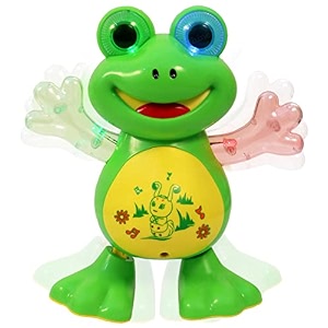 toyshine musical and dancing frog toy with lights dancing walking toys baby infant toy learning development