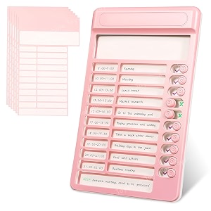 Toyshine Portable Self-Discipline Chores Chart Schedule