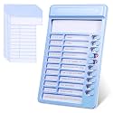 Toyshine Portable Self-Discipline Chores ChartSchedule Tracker with