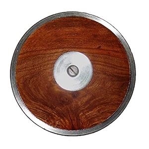 toyshine wooden competition practice discus throw for men15 kg sstp
