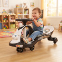 TOYSHOPPEE Musical Panda Magic Car for Kids DVPOT-13B Tricycle (Black, White)