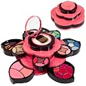 Toysical Makeup Kit for Teens - Flower Palette Gift Set for Teen Girls and Women - Makeup for Girls 10-12 - Petals Expand to 3 Tiers - Variety Shade Array - Full Starter Kit for Beginners