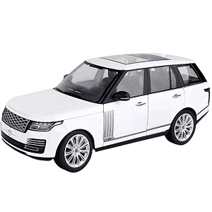 play car 1 18 authorized range rover model car sports car alloy metal pull back car diecast metal pullback toy car with openable doors amp light music toys for kids - white