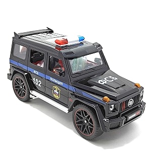 play car 1 18 m benz b 800 russian police car model alloy metal pull back die-cast car diecast metal pullback toy car with openable doors amp light music toys for kids - black